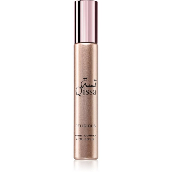 Qissa Delicious, Agua de perfume, Para mujeres, 15 ml Qissa Delicious, Agua de perfume, Para mujeres, 15 ml